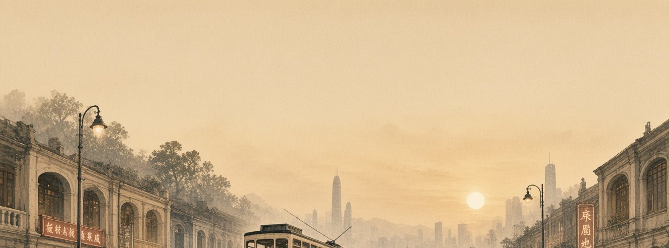 星期一晨光 · 中環叮叮車